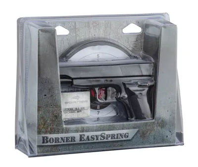EasySpring 4,5 mm BB Luftpistol – Inkl. Mål Og 250 Stålkugler - Borner