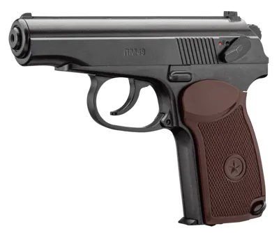 PM49 Makarov CO2-PISTOL Kal..177 Stål-BB - Borner