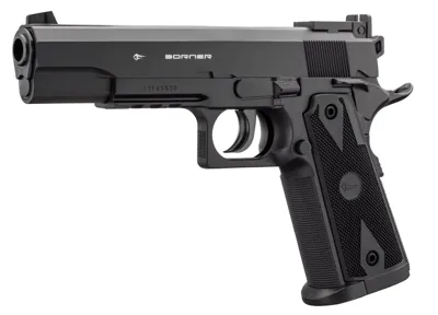 Powerwin 304 CO2-PISTOL Med FAST Cylinderhoved, Kal. 4,5 mm BB - Borner