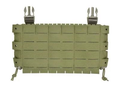 Buckle Up Compact Panel – Indsats Til 3 Magasiner, MOLLE Laser-Cut – Oliven - 8Fields