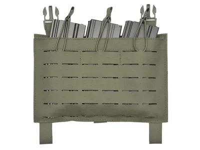 Buckle Up Low Profile Laser-Cut Panel Til 3x AR15/AK-Magasiner - 8Fields