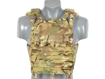 Buckle Up Operator Plate Carrier Med AR15/AK-Magasinlomme, Laser-Cut - 8Fields