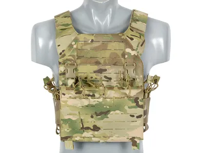 Buckle Up Recon Plate Carrier Med AR15/AK-Magasinlomme, Laser-Cut - 8Fields