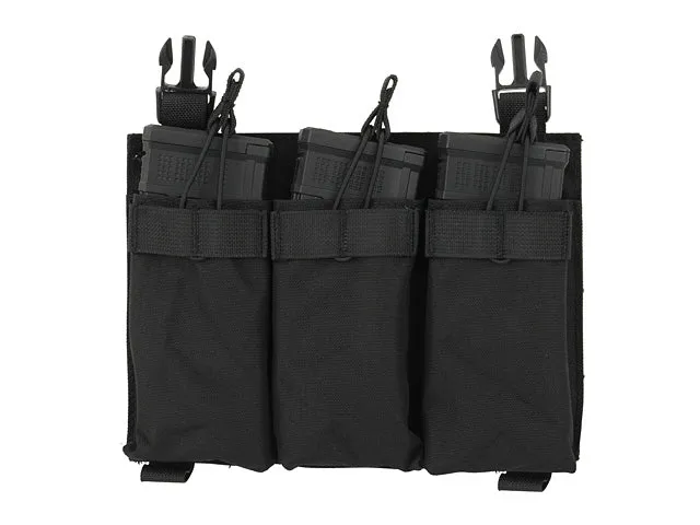 8Fields Buckle Up Triple Lommepanel Til 5.56 – Sort