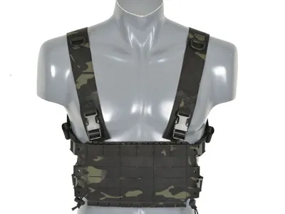 Chest Rig Compact – Buckle Up, MOLLE Laser-Cut - 8Fields