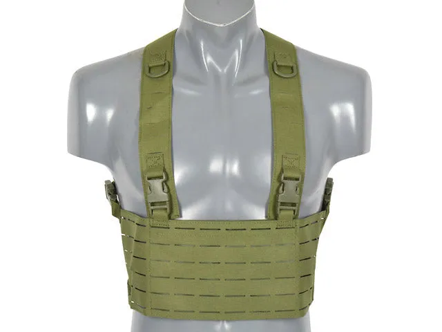 8Fields Chest Rig, Laser-Cut – Oliven