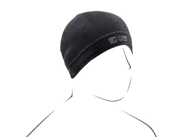 Merino Seamless Beanie - Sort - Clawgear