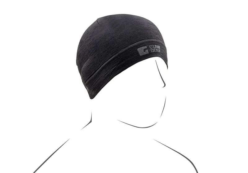 Clawgear Merino Seamless Beanie - Sort