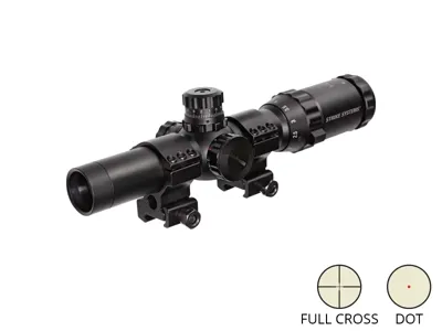 Dot Sight, Short Rød/Grøn 1-4x24 - ActionSportGames
