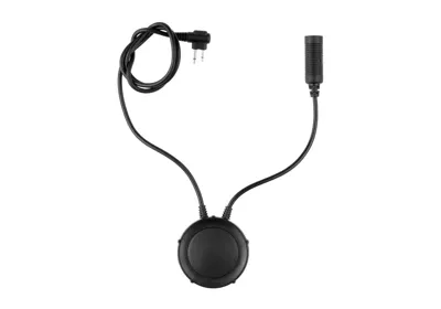M55 Taktisk PTT Motorola Two Pin - Sort - Earmor