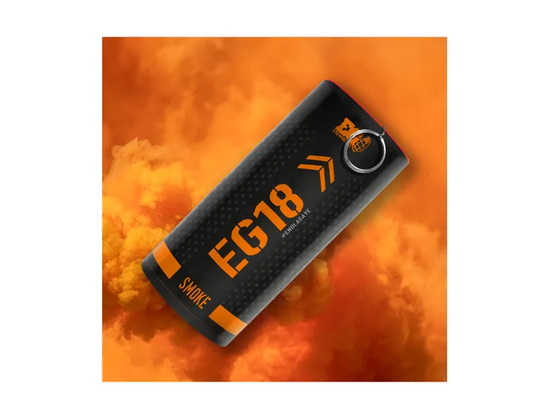 EG18 Smoke Grenade · Naranja