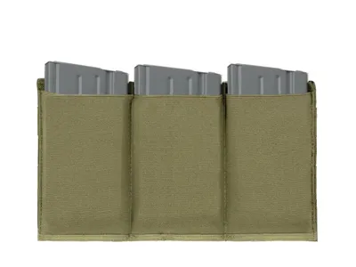 Elastisk Triple Magasinlomme Til SR25/M14/Scar-H – Oliven - 8Fields