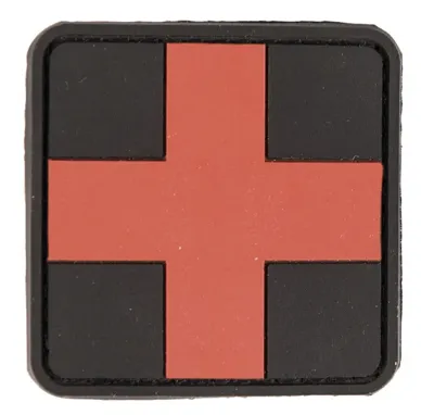 First Aid Cross PVC Patch - Airsoftgeek