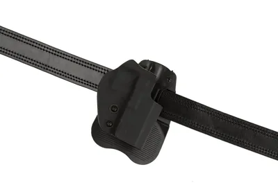 Open Top Kydex Hylster Til Glock G19 Paddle - Sort - Frontline
