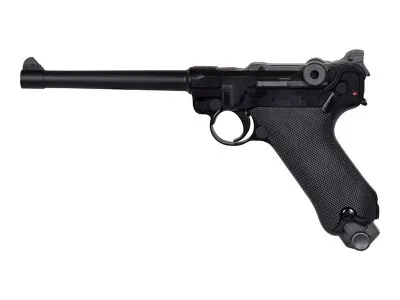 WE Tech P08 Luger 6'' · Negro