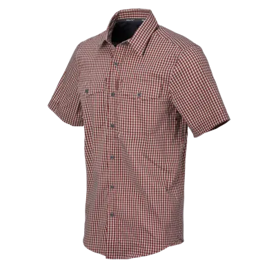 Covert Concealed Carry Short Sleeve Shirt - Dirt Checkered - Helikon-Tex