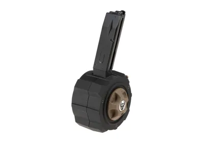 HFC Drum Magasin M9 Models 200 rds - Sort - HFC airsoft