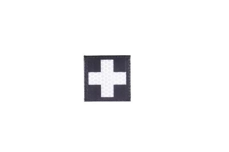 Airsoftgeek IR Patch - Medical Cross · Negro