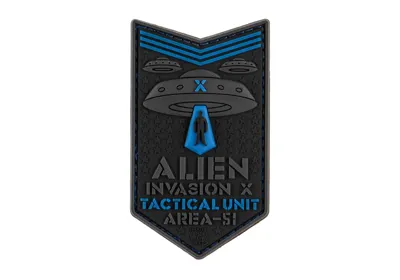 Alien Invasion X-Files Patch - JTG