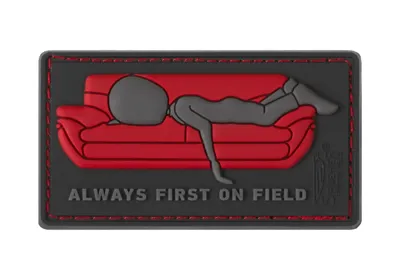 Always First on Couch Gummipatch - Multicolor - JTG