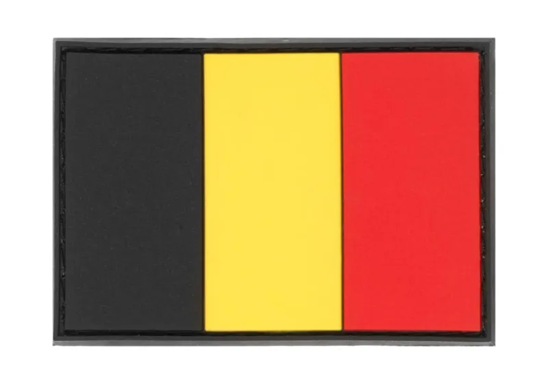 JTG Belgium Flag Gummipatch - Multicolor
