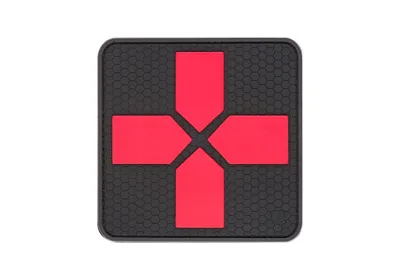 Big Rød Cross Medic Gummipatch - JTG