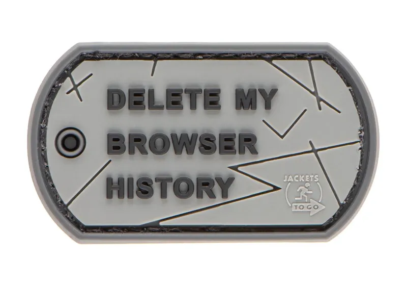 JTG Browser History Patch - Grå