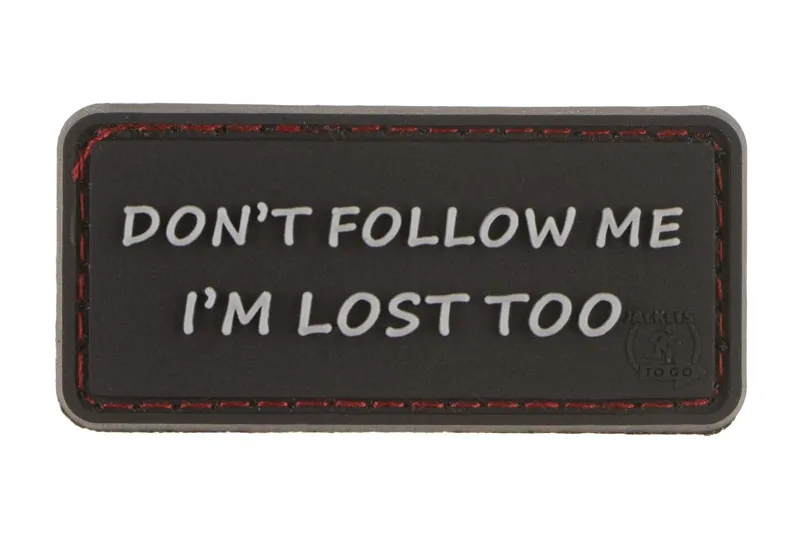 JTG I'm Lost Too Gummipatch - Sort