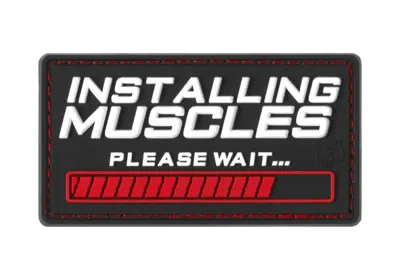 Installing Muscles Gummipatch - Multicolor - JTG