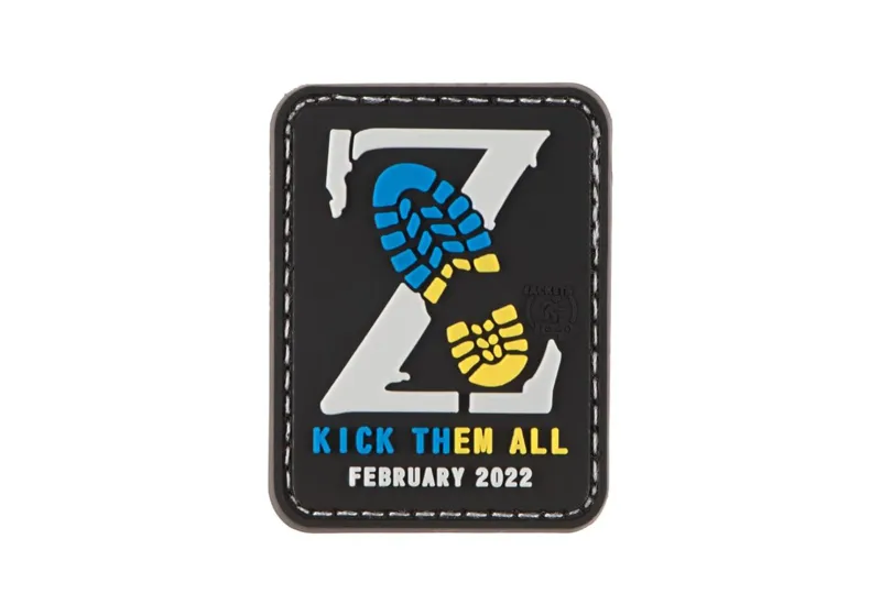 JTG Kick Them All Z Patch · Azul