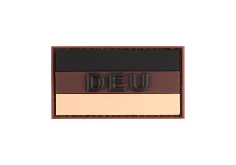 JTG Lille German Flag Gummipatch · Tan / FDE