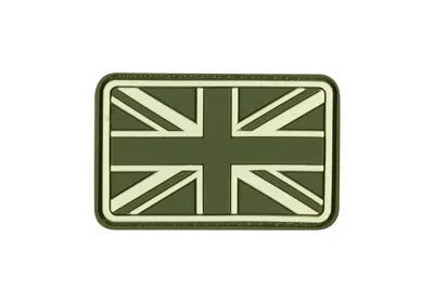 Lille Great Britain Flag Gummipatch - Forest - JTG