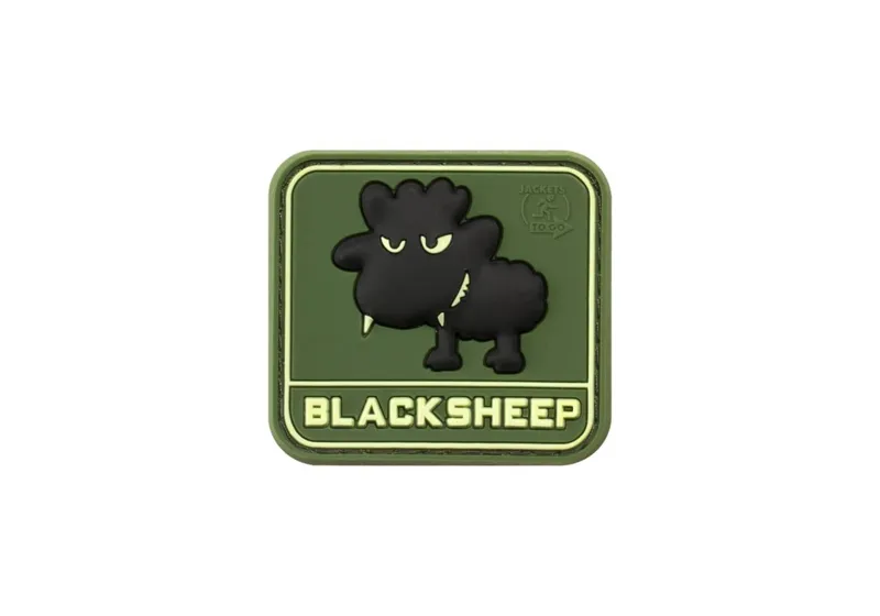 JTG Little Sort Sheep Gummipatch · Verde / OD
