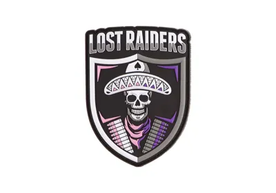 Lost Raiders Gummipatch - Multicolor - JTG