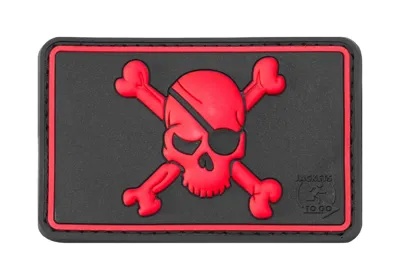 Pirate Skull Gummipatch - JTG
