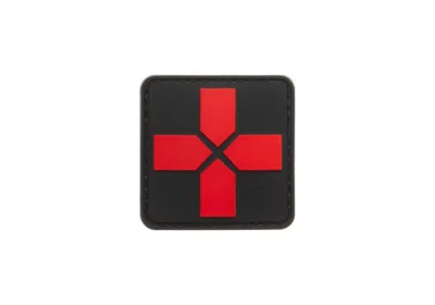 Rød Cross Gummipatch 40mm - JTG