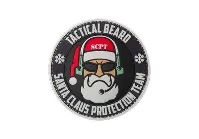 Santa Claus Protection Team Gummipatch - Multicolor - JTG