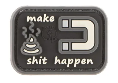 Sh!T Magnet Gummipatch - JTG