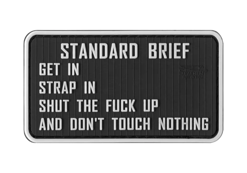 JTG Standardbriefing Gummipatch - Multicolor