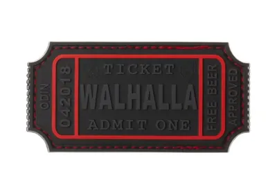 Stor Walhalla Ticket Gummipatch - JTG