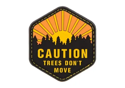 Trees Don't Move Gummipatch - Multicolor - JTG