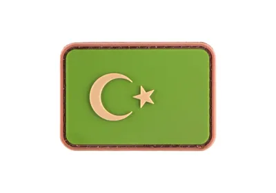 Turkey Flag Gummipatch - JTG