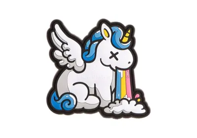 Unicorn Not Drunk Gummipatch - Multicolor - JTG