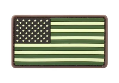 US Flag Gummipatch - JTG