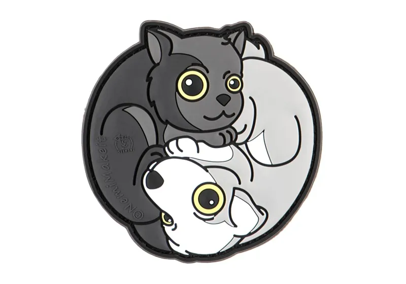 JTG Yin & Yan Cat Patch - Sort