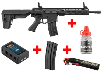 Venator MKII Pakke Med Batteri, Lader Og Kugler – 2,6 J - Krown Land Industries