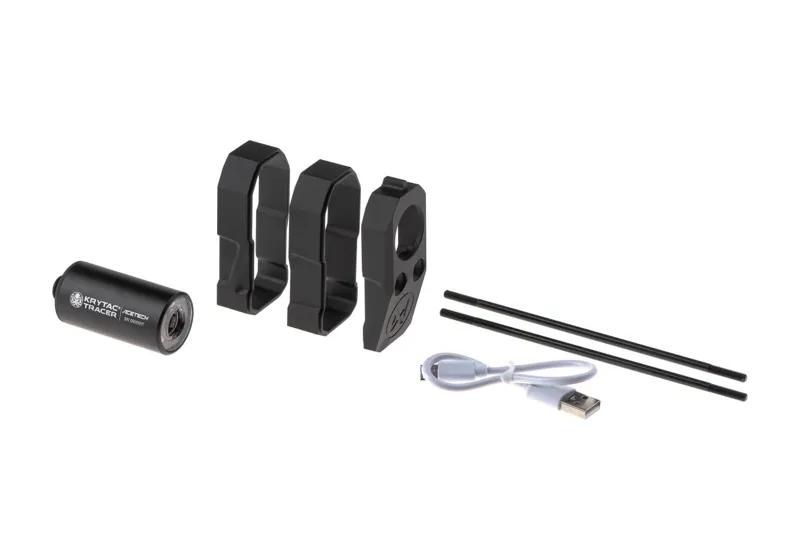 Krytac SilencerCo Maxim 9 Tracerenhed Kit - Sort
