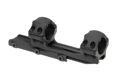 Accu-Sync 25.4mm Mellem Profil 50mm Offset Rings - Sort - Leapers