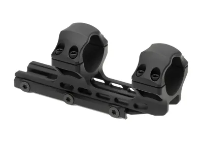 Accu-Sync 30mm High Profil 34mm Offset Rings - Sort - Leapers