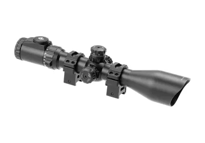 AccuShot 30mm Tube 2-16x44 Kikkertsigte G4 Reticle - Sort - Leapers